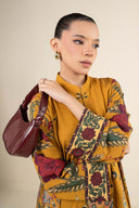 3 Pc Printed Dobby Karandi Suit