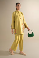 2 Pc Embroidered Alpine Wool Suit