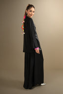 2 Pc Embellished Twill Suit