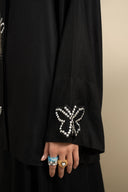 2 Pc Embellished Twill Suit