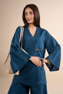 2 Pc Dyed Dobby Viscose Suit