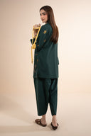 2 Pc Embroidered Khaddar Suit