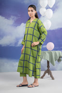 2 Pc Printed Twill Suit