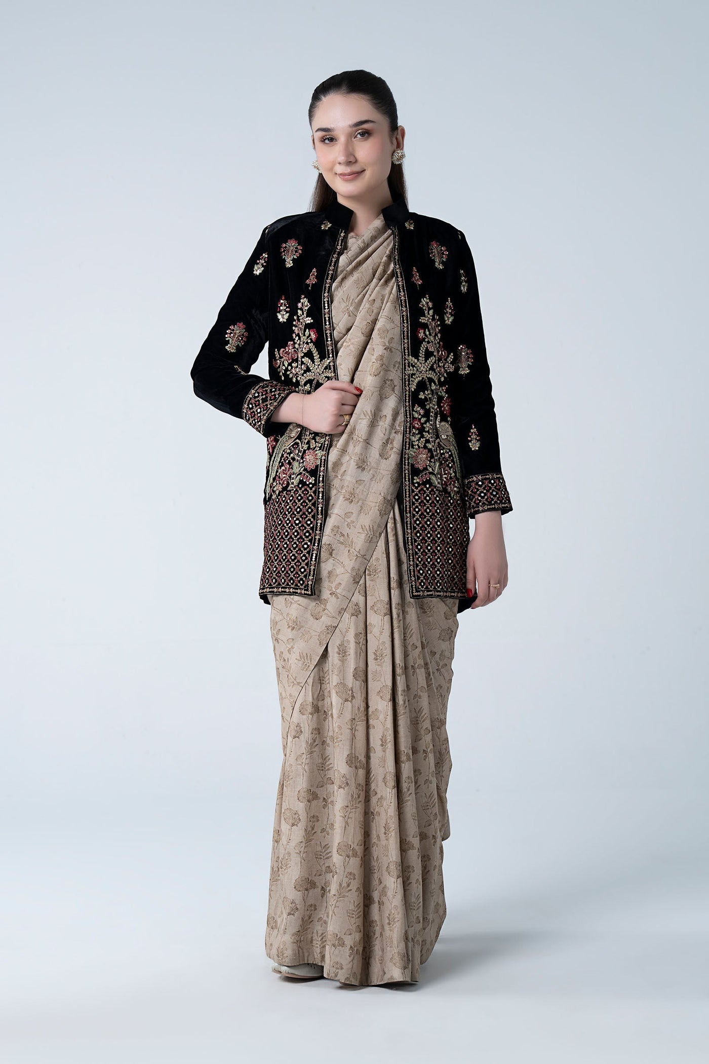 2 Pc Saree Jacket