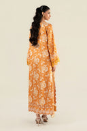 2 Pc Printed Chamois Silk Suit