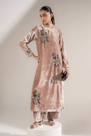 2 Pc Embellished Velvet Suit