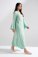 3 Pc Embellished Crepe Suit