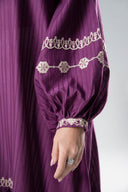Embroidered Textured Frock