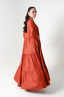 Dyed Twill Dress