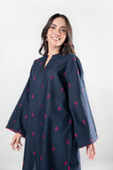 2 Pc Embroidered Khaddar Suit
