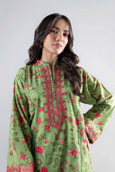 2 Pc Embroidered Khaddar Suit