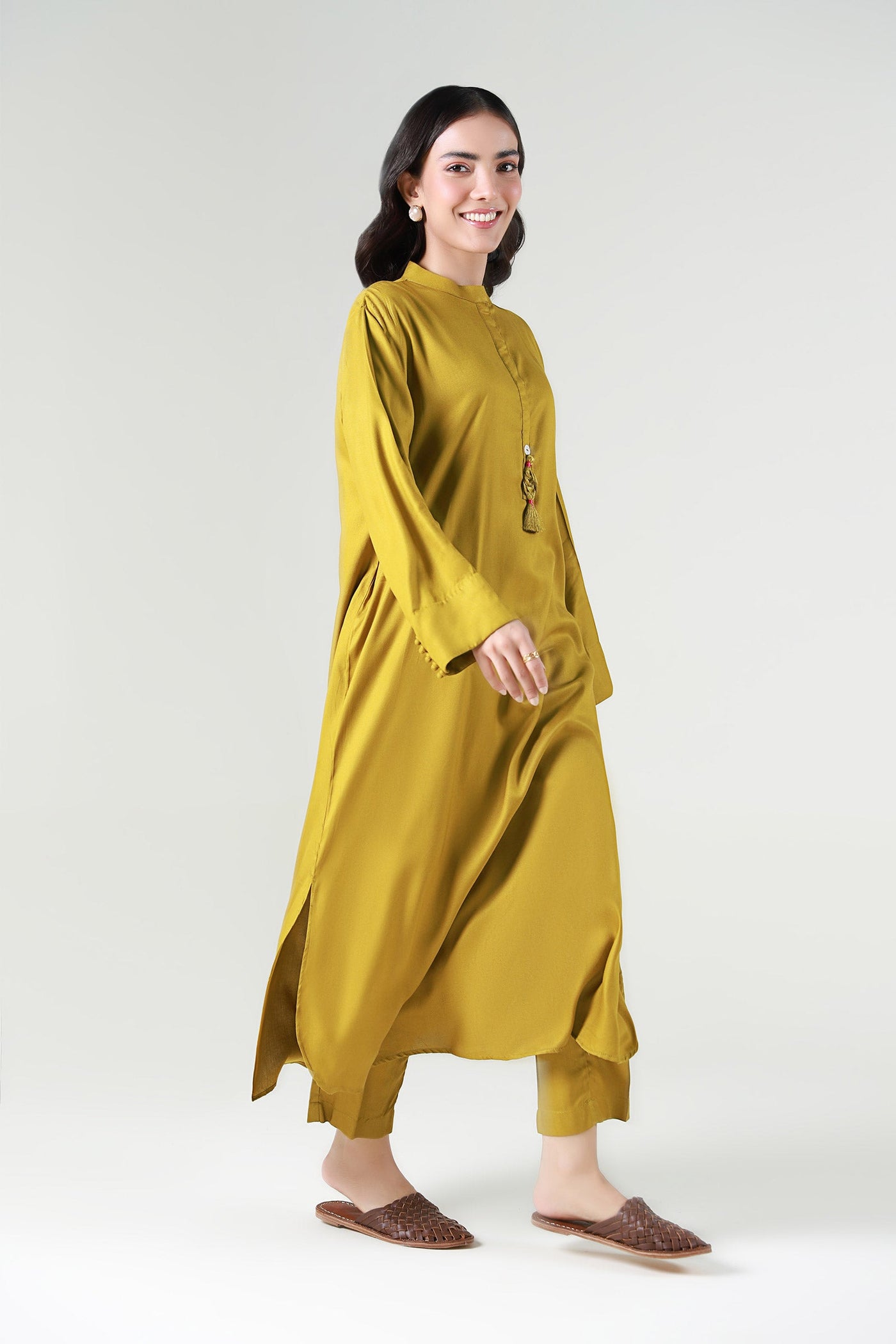 2 Pc Dyed Twill Suit