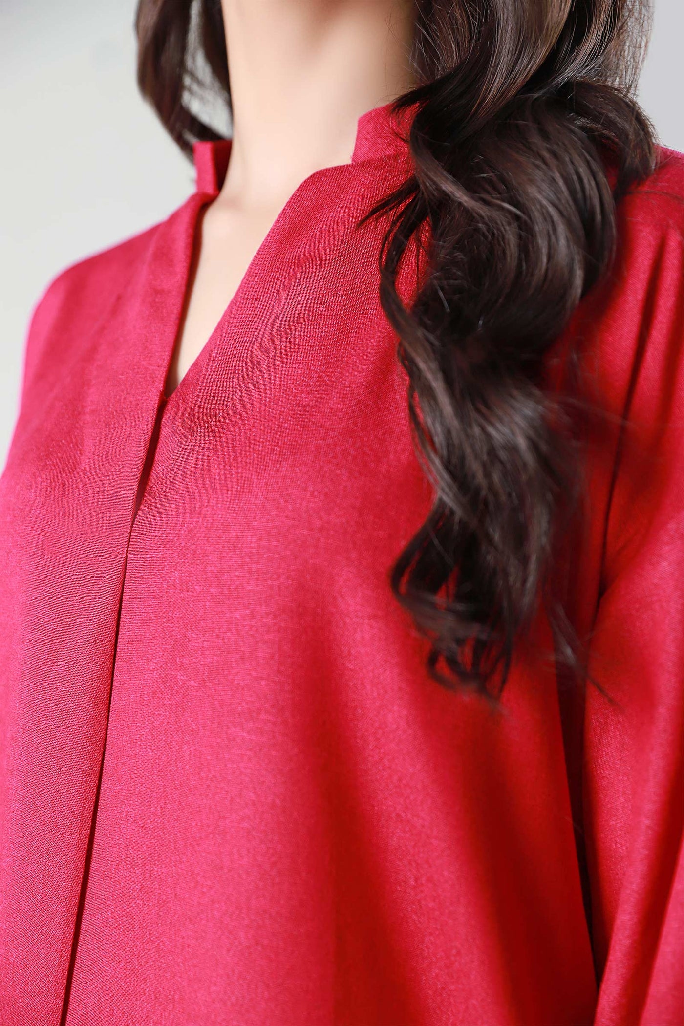 2 Pc Dyed Karandi Suit