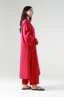 2 Pc Dyed Karandi Suit