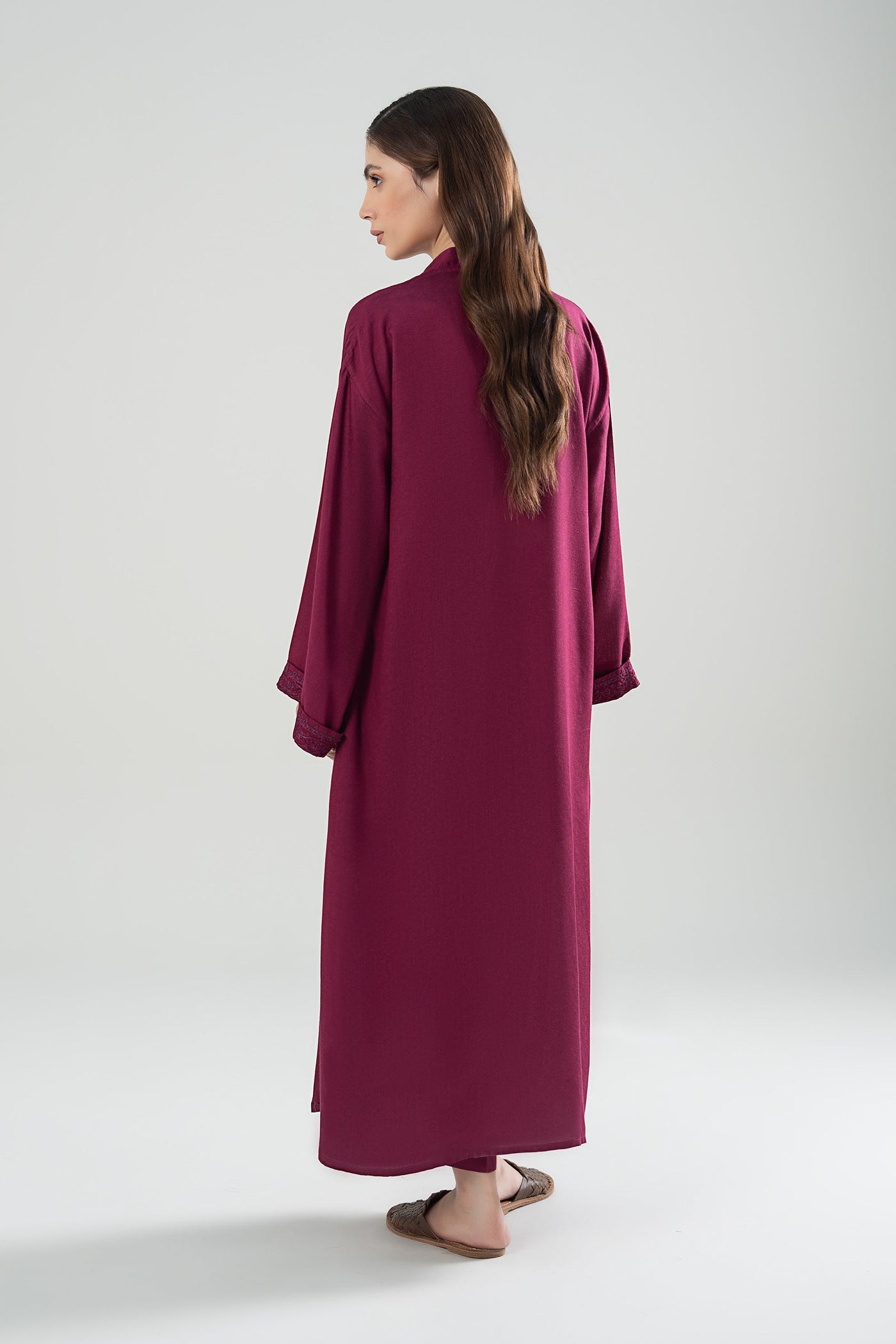 2 Pc Embroidered Karandi Suit