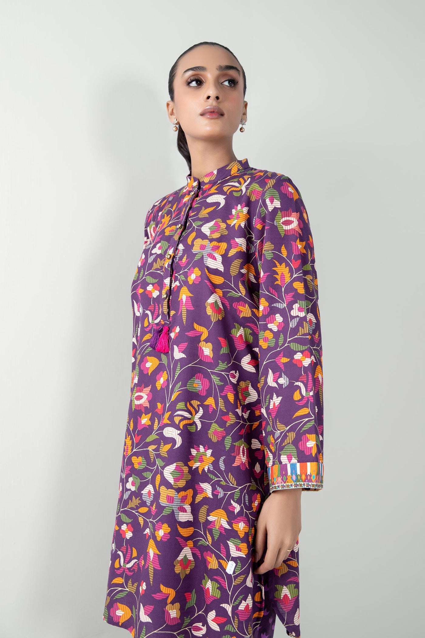 2 Pc Printed Khaddar Suit