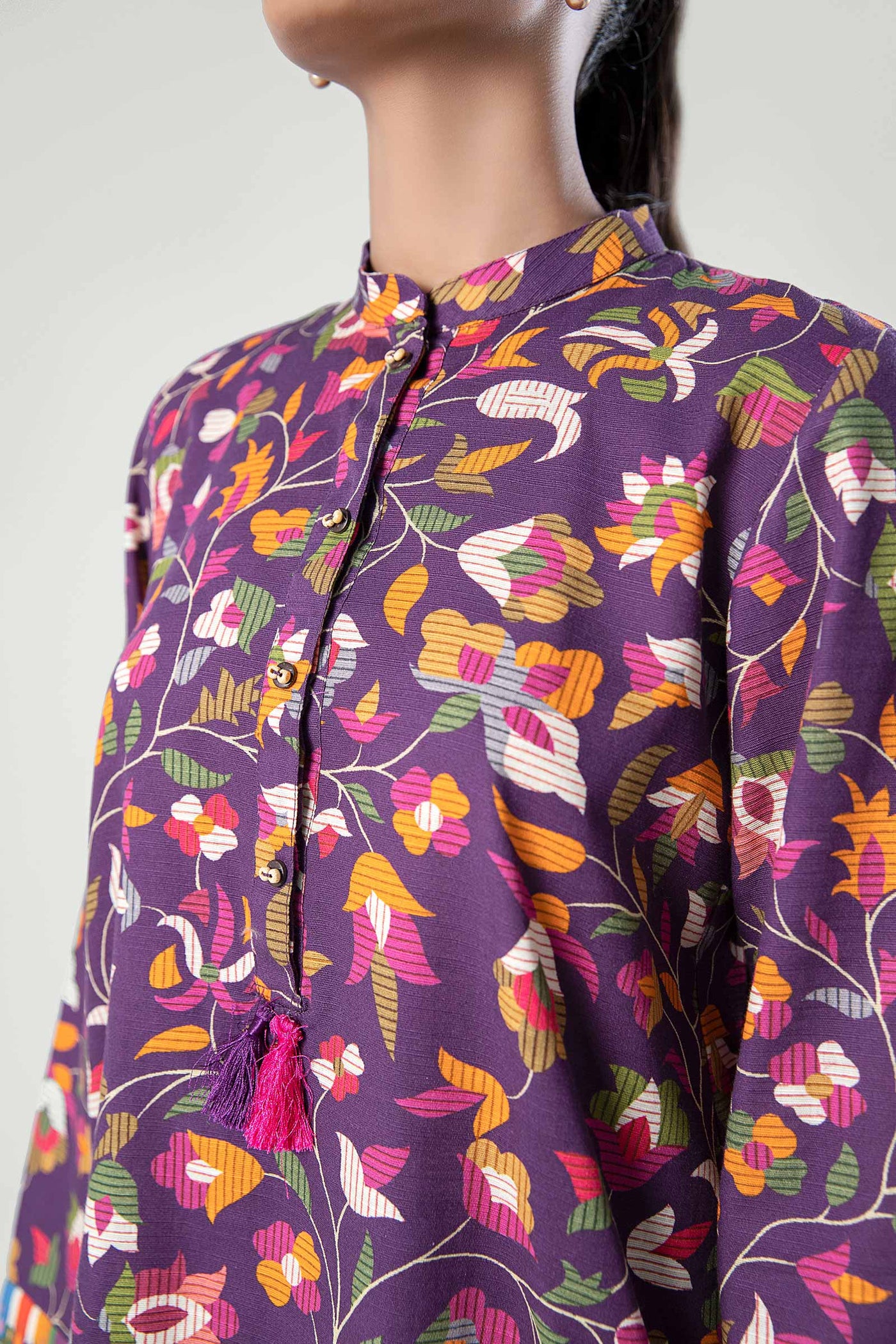 2 Pc Printed Khaddar Suit