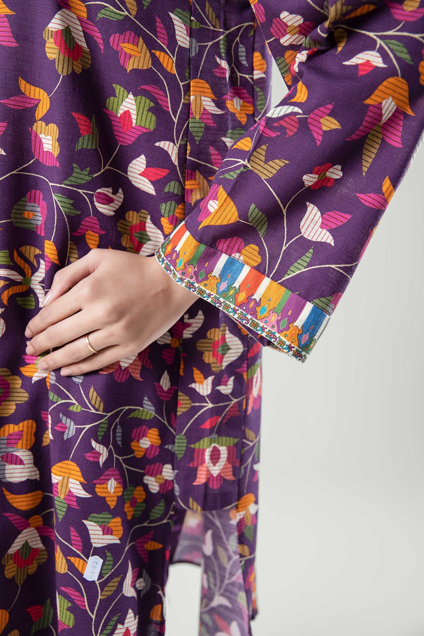 2 Pc Printed Khaddar Suit