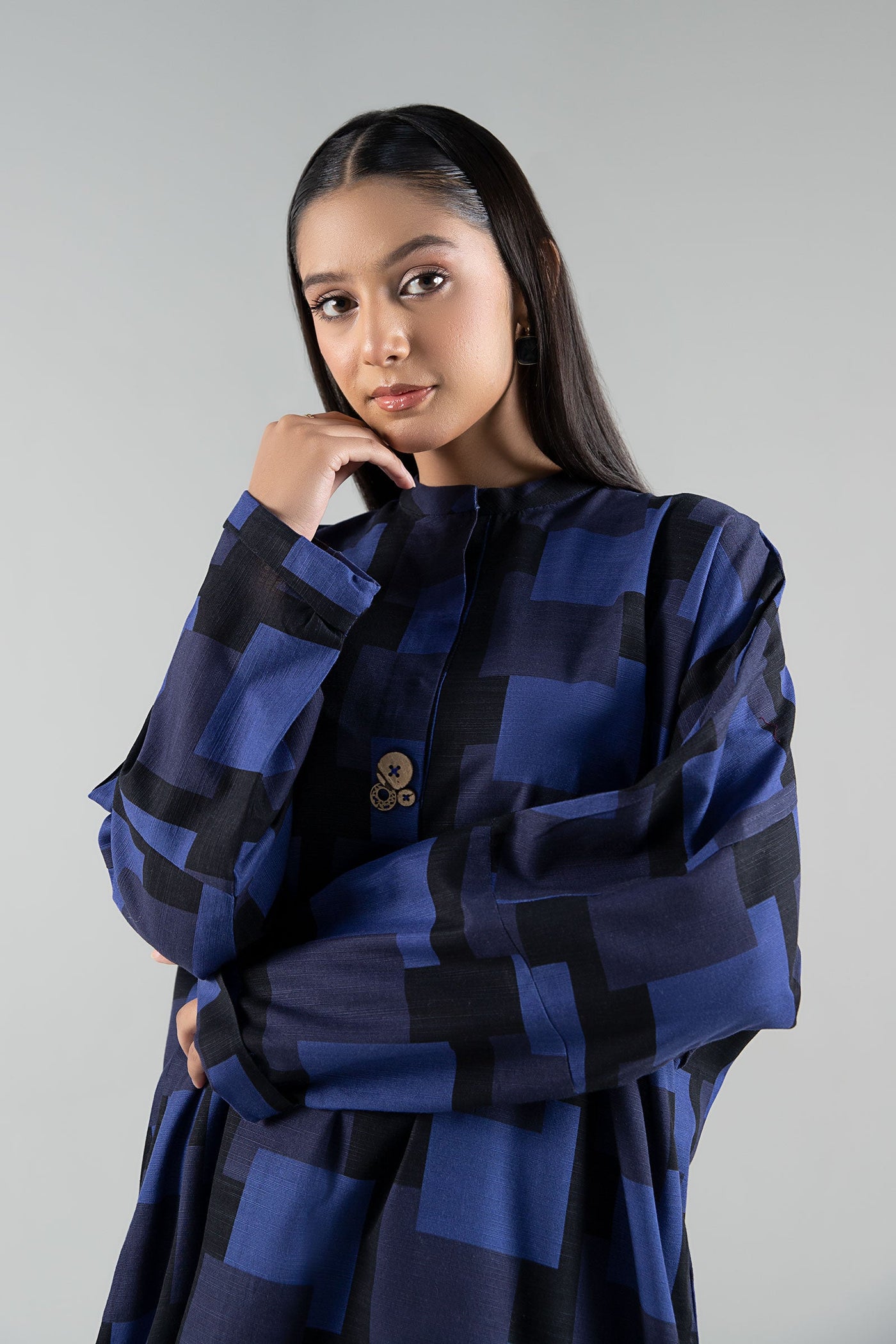 2 Pc Printed Khaddar Suit