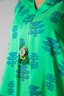 Printed Herringbone Shirt