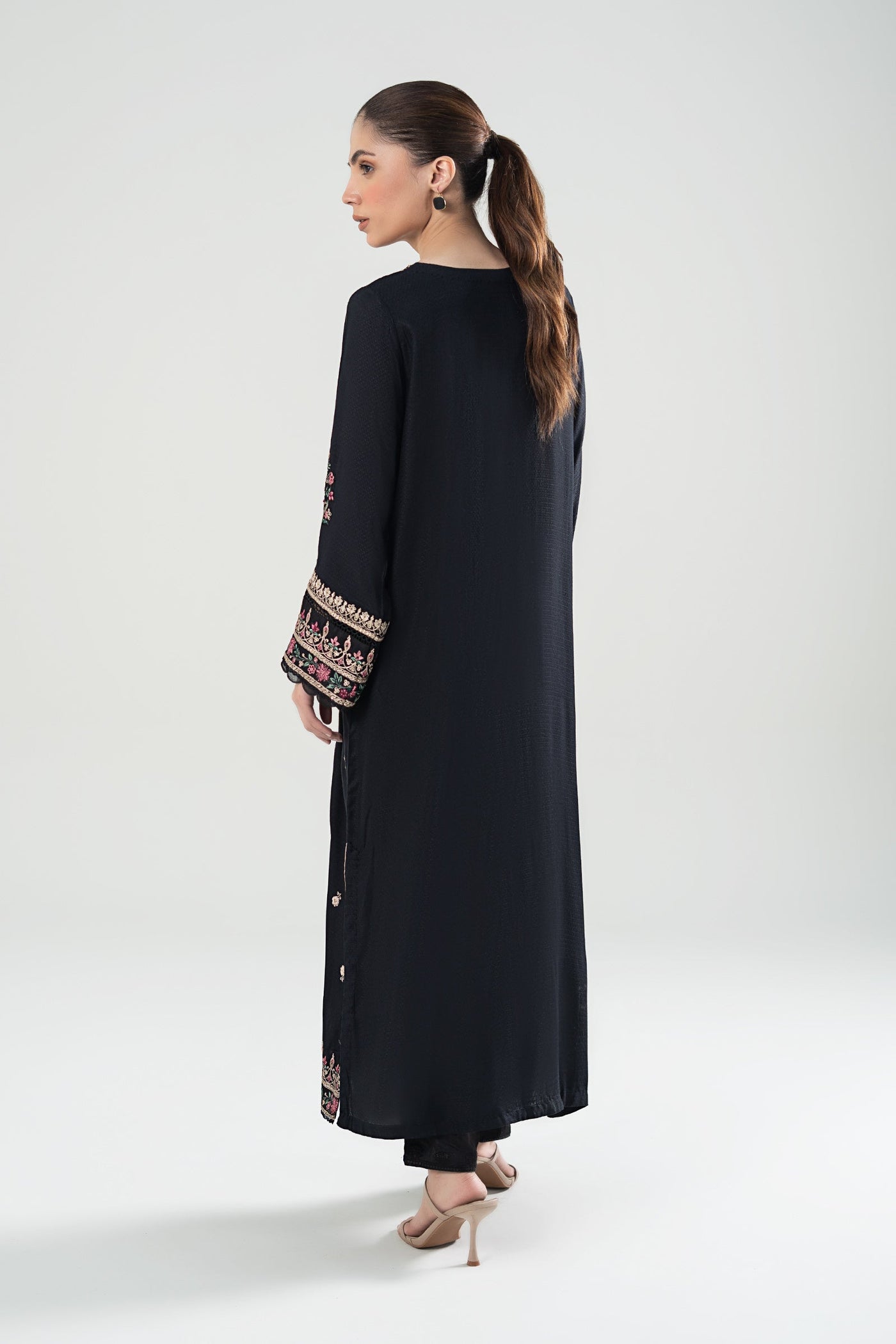 Embroidered Dobby Shirt