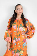 Printed Viscose Dress