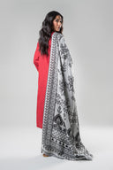 2 Pc Printed Linen Suit