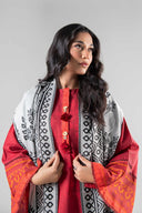 2 Pc Printed Linen Suit