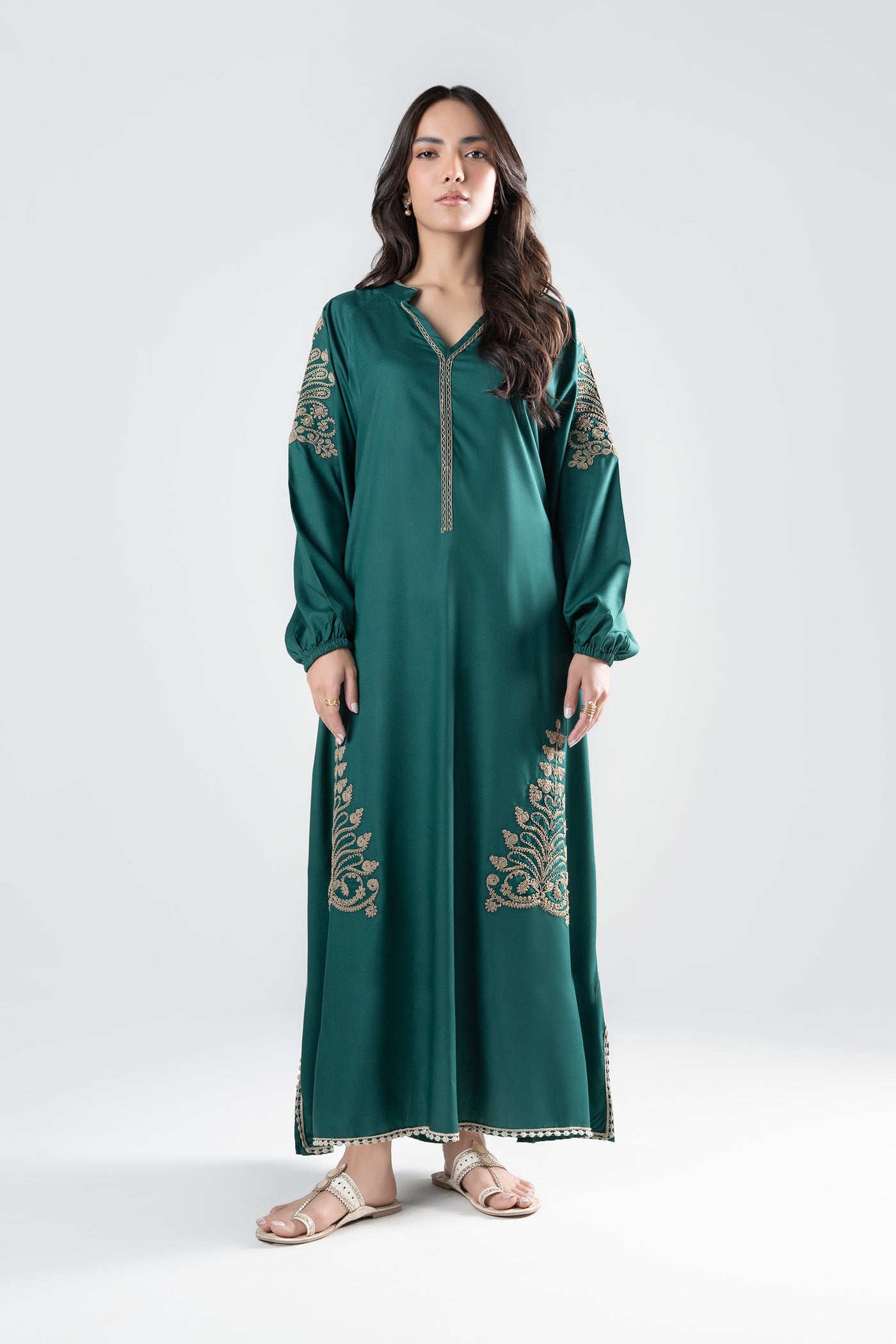 Embroidered Linen Shirt