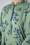 Printed Linen Dress