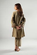 2 Pc Embroidered Khaddar Suit