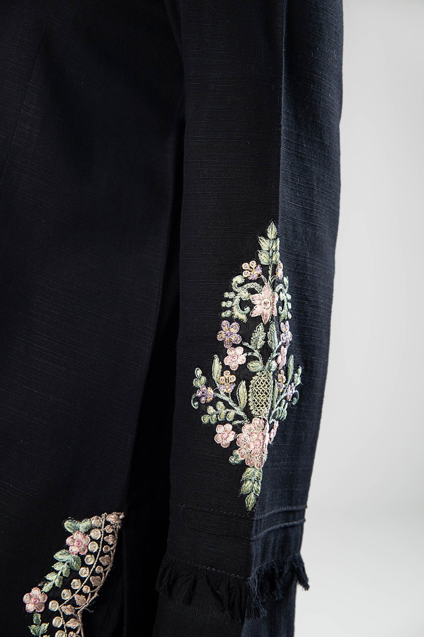 Embroidered Khaddar Shirt