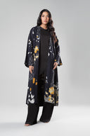 Printed Khaddar Kimono Jacket