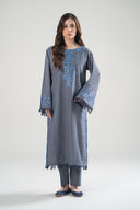 Embroidered Yarn Dyed Shirt