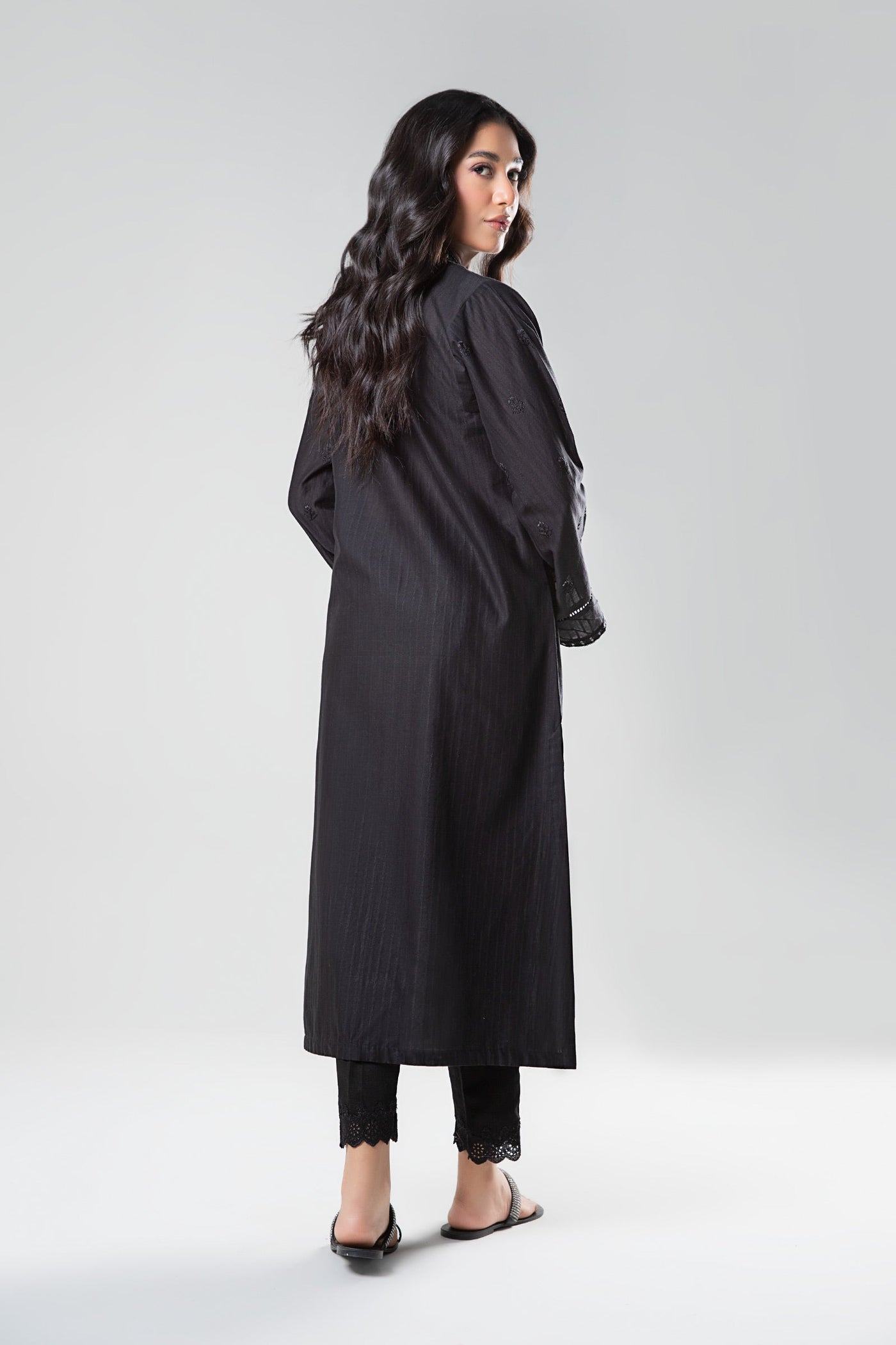 Embroidered Dobby Shirt