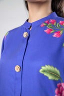 2 Pc Printed Cambric Suit