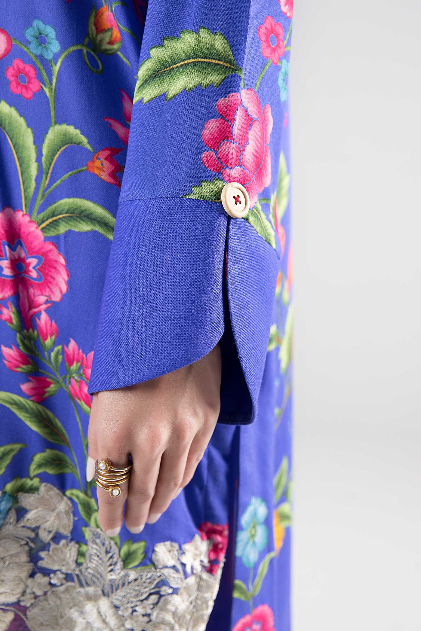 2 Pc Printed Cambric Suit