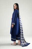 3 Pc Embroidered Khaddar Suit