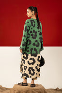 2 Pc Printed Twill Suit