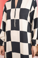 2 Pc Printed Twill Suit