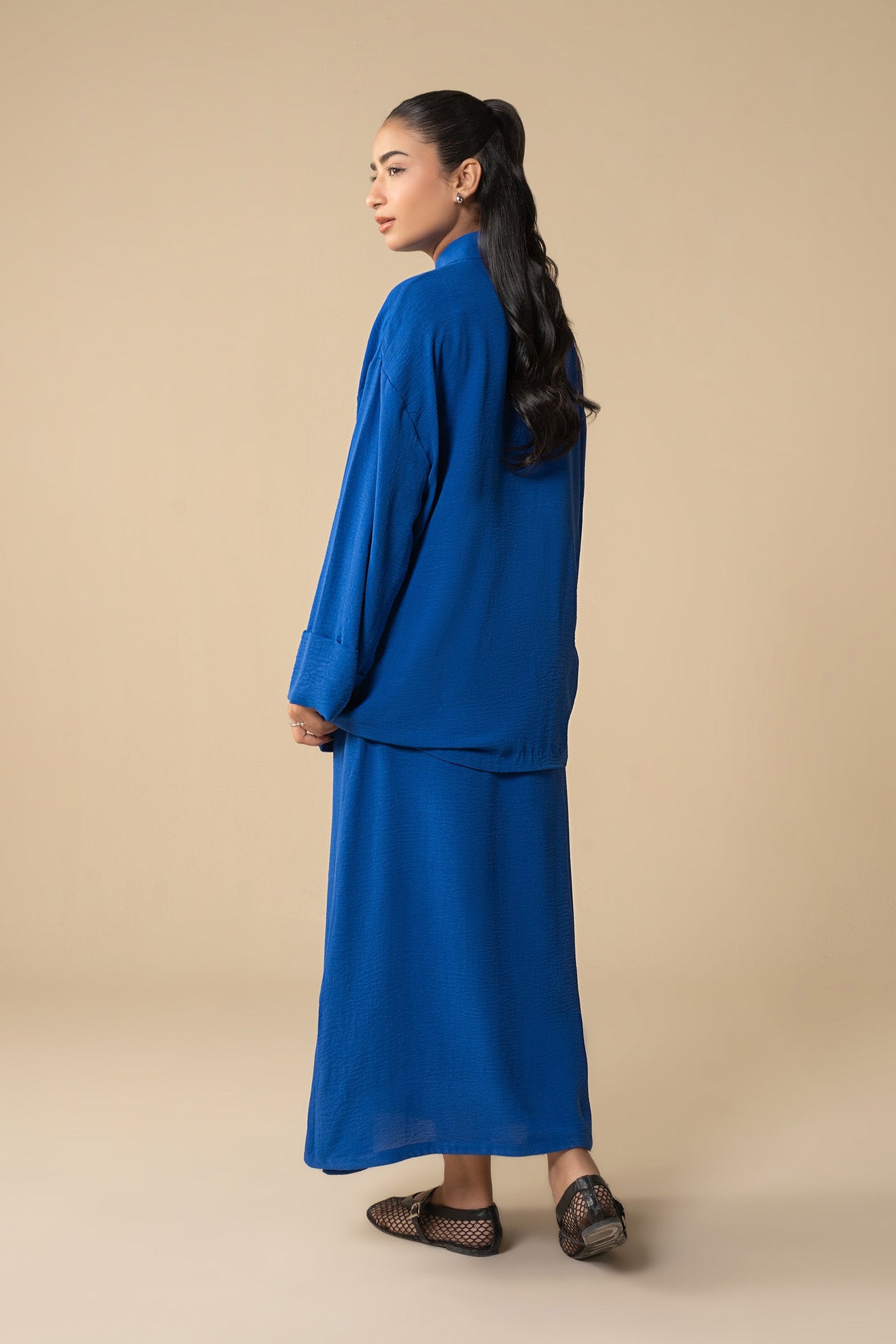 2 Pc Dyed Georgette Suit