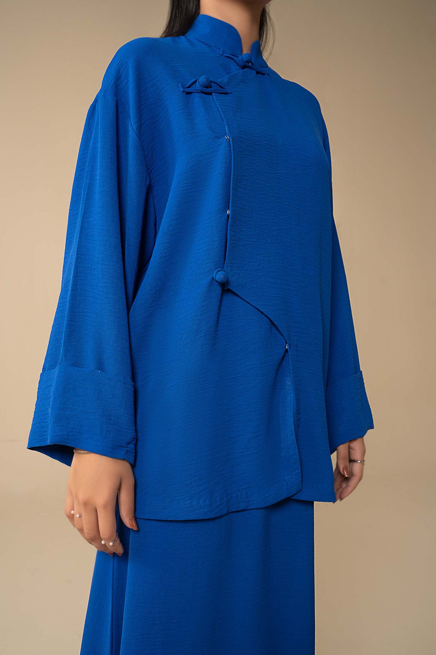 2 Pc Dyed Georgette Suit