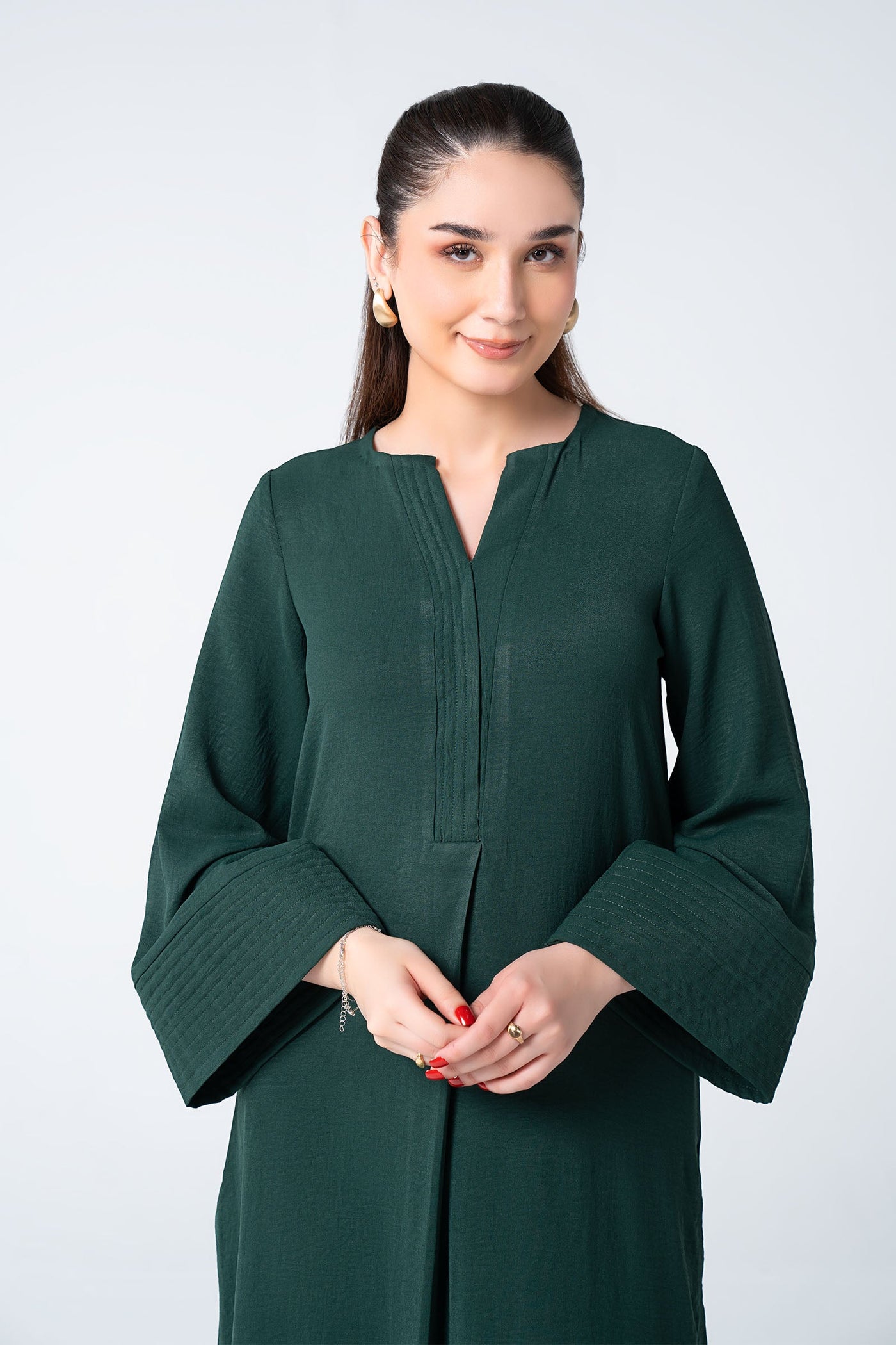 2 Pc Dyed Georgette Suit