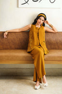 2 Pc Embroidered Georgette Suit