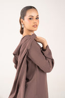 3 Pc Embroidered Poly Wrinkle Suit
