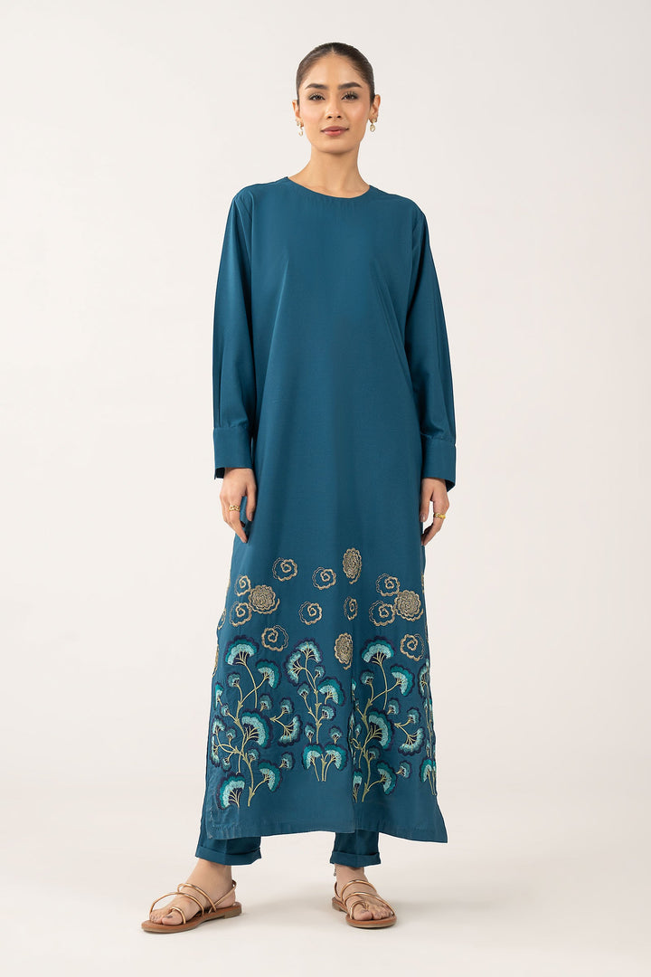 2 Pc Embroidered Crepe Suit Casuals MBST161-ESM-TEL