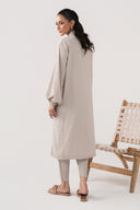 2 Pc Embroidered Crepe Suit