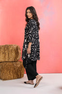 2 Pc Printed Slub Khaddar Suit