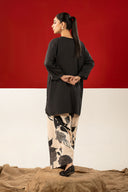 2 Pc Embroidered Twill Suit