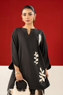 2 Pc Embroidered Twill Suit